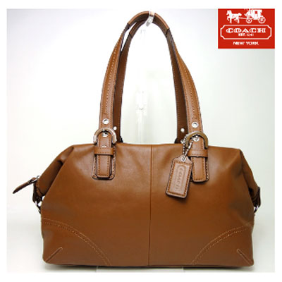 COACH 蔻驰 新款时尚单肩包 (COACH F17220 / COACH 17220) (栗色)，原价￥3200，限时仅售￥1758！绝对正品，超低折扣，含美国直邮～