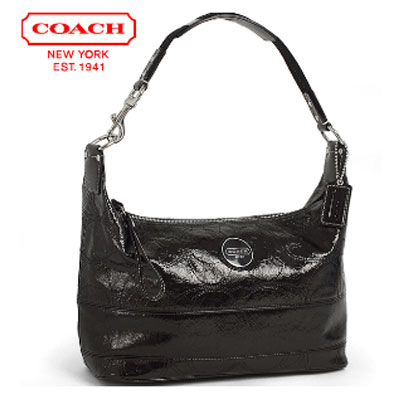 COACH 蔻驰 女士手提单肩包 (COACH F17421 / COACH 17421) (黑色)，原价￥3799，限时仅售￥1428！绝对正品，超低折扣，含美国直邮～