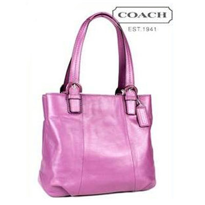 COACH 蔻驰 2011新款全牛皮女士单肩包 (COACH F17216 / COACH 17216) (紫色)，原价￥4280，限时仅售￥1708！绝对正品，超低折扣，含美国直邮～