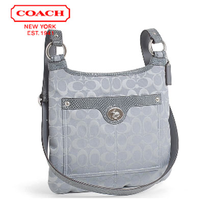 COACH 蔻驰 单肩斜挎包 (COACH F16536 / COACH 16536) (灰色)，原价￥2480，限时仅售￥1258！绝对正品，超低折扣，含美国直邮～