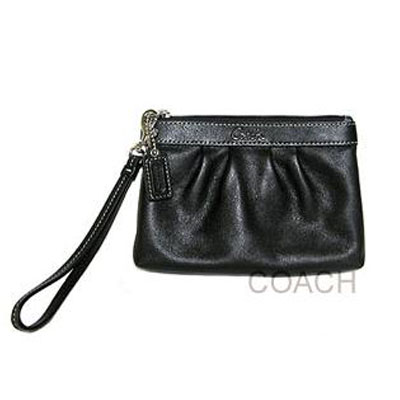 COACH 蔻驰 纯皮手拿包 (COACH F43431 / COACH 43431) (黑色)，原价￥1160，限时仅售￥658！绝对正品，超低折扣，含美国直邮～