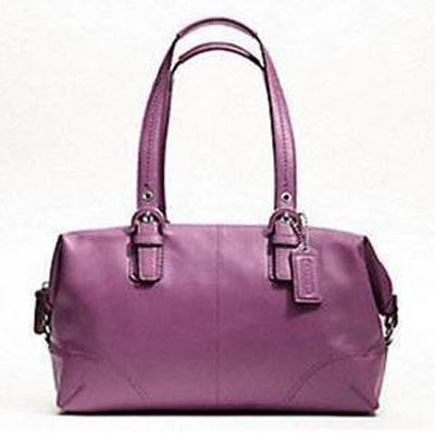 COACH 蔻驰 新款时尚单肩包 (COACH F17220 / COACH 17220) (紫色)，原价￥3200，限时仅售￥1758！绝对正品，超低折扣，含美国直邮～