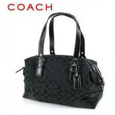 COACH 蔻驰 新款时尚两用包 (COACH F17132 / COACH 17132) (黑色)，原价￥3500，限时仅售￥1598！绝对正品，超低折扣，含美国直邮～