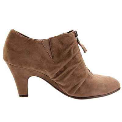 Aerosoles爱柔仕 2011秋款小短靴 Jalapeno Ankle Boot(水貂色)，原价￥1059，限时仅售￥799！绝对正品，超低折扣，含美国直邮～