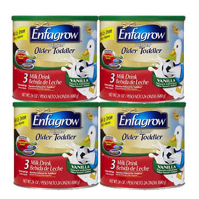 Enfamil 美赞臣 3段/三段 金尊极品婴幼儿奶粉(Premium)(适合1岁以上)(4罐装，680g/罐*4)，原价￥1548，限时仅售￥958！绝对正品，超低折扣，含美国直邮～