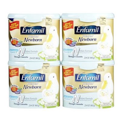 Enfamil 美赞臣 金尊极品新生儿专用奶粉(Premium)(适合0-3个月)(4罐装，663g/罐*4)，原价￥1698，限时仅售￥1108！绝对正品，超低折扣，含美国直邮～