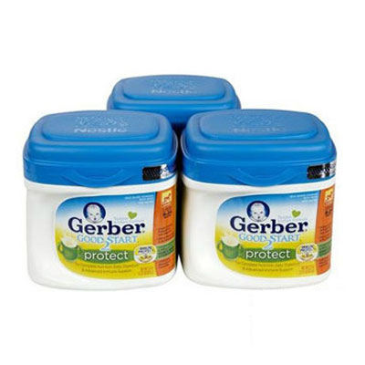 Gerber Good Start 嘉宝雀巢 2段/二段 婴儿温和配方营养奶粉(Protect)(适合9-24月)(3罐装，623g/罐*3)，原价￥1320，限时仅售￥798！绝对正品，超低折扣，含美国直邮～