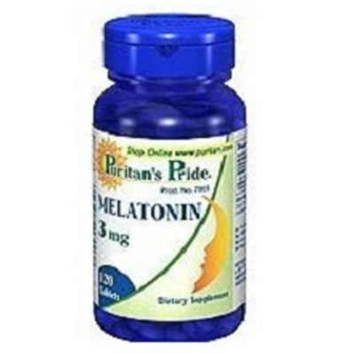 美国Puritan's Pride普瑞登 美乐通宁褪黑素片，失眠福音 melatonin(90片/瓶*3)， 原价￥345，限时仅售￥218绝对正品，超低折扣，含美国直邮哦~