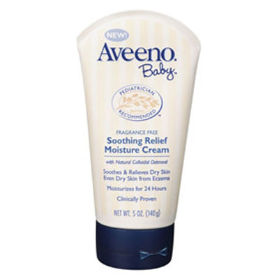 美国Aveeno baby 婴儿燕麦舒缓润肤霜 Soothing Relief Moisture(140g*1)，原价￥288，限时仅售￥198！绝对正品，超低折扣，含美国直邮～
