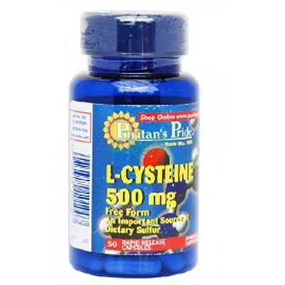 美国Puritan's Pride普瑞登 半胱氨酸美白肌肤 L-Cysteine(500mg*50片/瓶*3)，原价￥675，限时仅售￥288！绝对正品，超低折扣，含美国直邮哦~