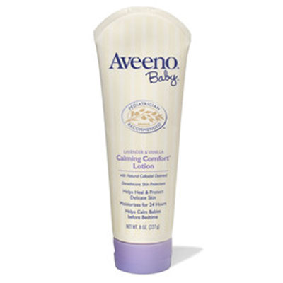 美国Aveeno baby 婴儿乳液舒适型薰衣草味 Calming Comfort Lotion(227ml)，原价￥257，限时仅售￥188！绝对正品，超低折扣，含美国直邮～