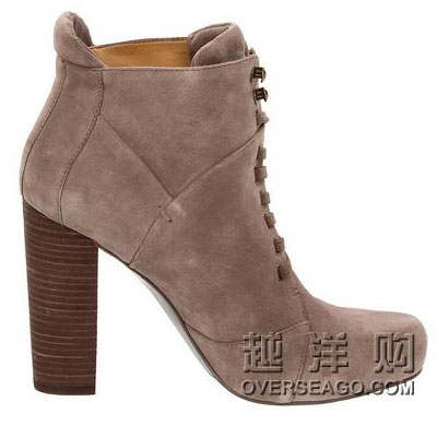 Nine West 玖熙 2011新款磨砂皮短靴 CHECKIT （黑色/褐色)，原价￥1600，限时仅售￥1199！绝对正品，超低折扣，含美国直邮～