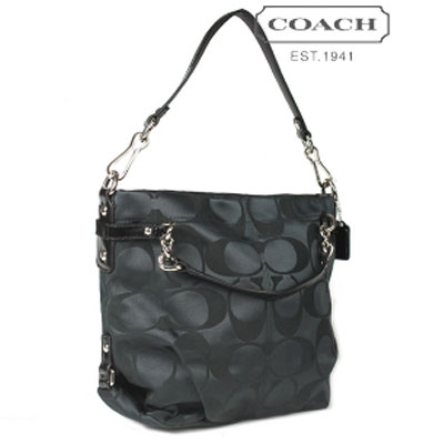COACH 蔻驰 新款单肩女包 (COACH F17183 / COACH 17183) (黑色)，原价￥3441，限时仅售￥1588！  绝对正品，超低折扣，含美国直邮～