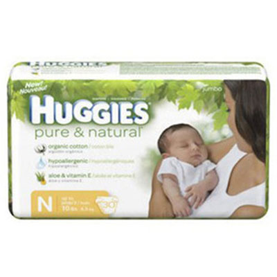 Huggies好奇有机棉纸尿裤（新生儿30片），原价￥448，限时仅售￥348！绝对正品，超低折扣，含美国直邮～