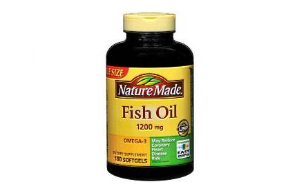 美国Nature Made莱萃美 Omega-3深海鱼油 Fish Oil (1200mg*180粒) ，原价￥378，限时仅售￥199！绝对正品，超低折扣，含美国直邮哦~