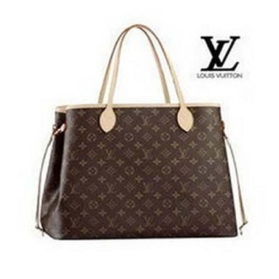 LOUIS VUITTON 路易威登 经典老花大号手袋 NEVERFULL MM (M40157) (棕色)，原价￥15800，限时仅售￥7288！绝对正品，超低折扣，含美国直邮～