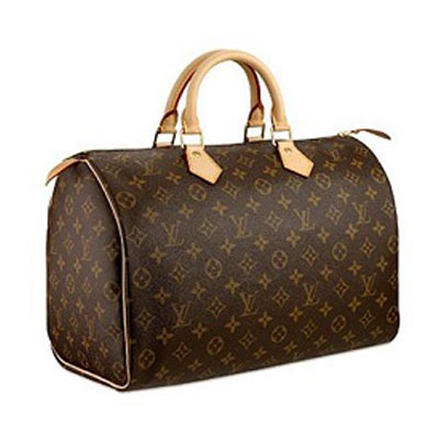 LOUIS VUITTON 路易威登 经典LOGO老花皮波士顿包 SPEEDY30 (M40391) (棕色)，原价￥20700，限时仅售￥9288！绝对正品，超低折扣，含美国直邮～