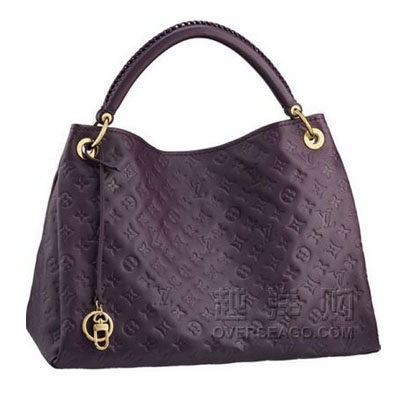 LOUIS VUITTON 路易威登 中号手袋 ARTSY MM (M93828) (紫色)，原价￥36800，限时仅售￥20888！绝对正品，超低折扣，含美国直邮～