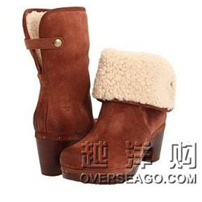 UGG Australia 2011新款柳丁靴 Lynnea  (板栗色)，原价￥2088，限时仅售￥1699！绝对正品，超低折扣，含美国直邮～