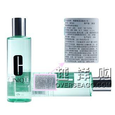 美国CLINIQUE倩碧 保湿洁肤水1号 Clarifying Moisture Lotion 1(200ml)，原价￥298，限时仅售￥190！绝对正品，超低折扣，含美国直邮哦~