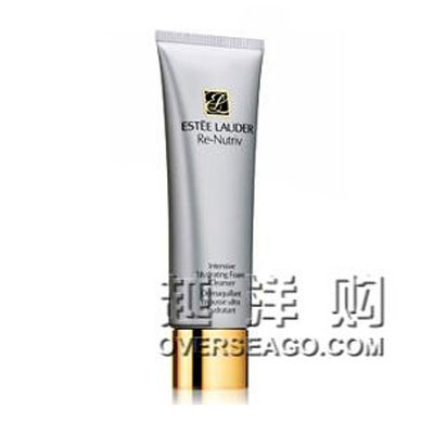 美国Estee Lauder雅诗兰黛 双重滋养白金级紧肤洁面乳霜 Re-Nutriv Intensive Hydrating Creme Cleanser(125ml)，原价￥628，限时仅售￥458！绝对正品，超低折扣，含美国直邮哦~