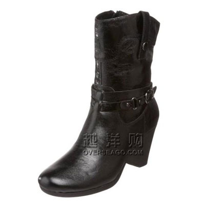 Aerosoles爱柔仕 2011秋冬新款女式短靴 Serial Port-Black (黑色)，原价￥1200，限时仅售￥779！绝对正品，超低折扣，含美国直邮～