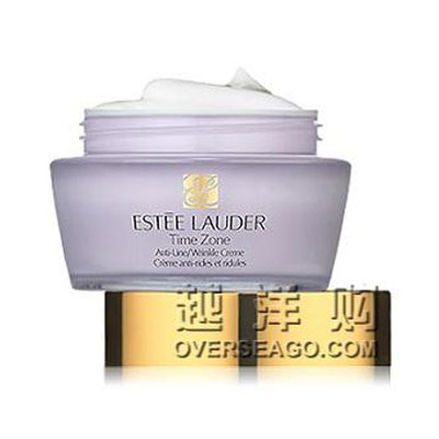 美国Estee Lauder雅诗兰黛 凝时抗皱保湿霜 Time Zone Line and Wrinkle Reducing Creme(50ml)，原价￥740，限时仅售￥596！绝对正品，超低折扣，含美国直邮哦~