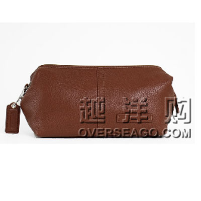 COACH蔻驰 2012新款男士手拿包 (COACH F77260 / COACH 77260) (黑色/琥珀色)，原价￥2128，限时仅售￥998！绝对正品，超低折扣，含美国直邮～