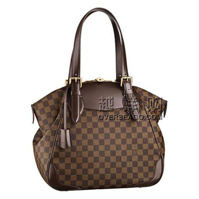 LOUIS VUITTON 路易·威登 女士中号单肩/手拿包 DAMIER VERONA MM (N41118) (棕色)，原价￥21888，限时仅售￥15688！绝对正品，超低折扣，含美国直邮～