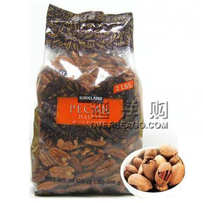 KIRKLAND 柯克兰  美国原味山核桃仁 PECAN(32 oz/908g)，原价￥298， 限时仅售￥238！绝对正品，超低折扣，含美国直邮哦~~