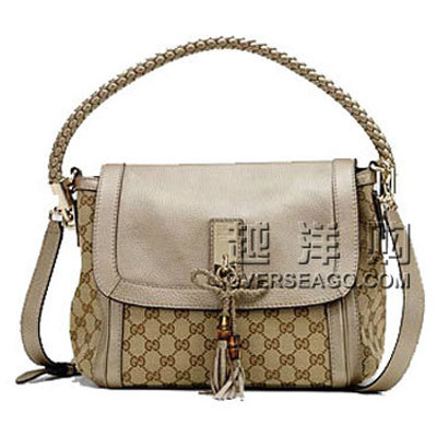 GUCCI 古驰 女士中号单肩/手提包 (282301 FWCWG 8612)，原价￥，限时仅售￥！绝对正品，超低折扣，含美国直邮～