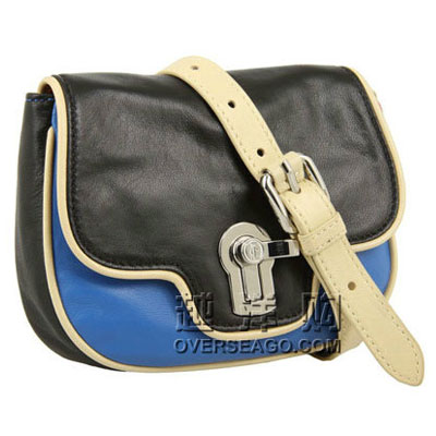JUICY COUTURE  橘滋 女士单肩/手提包 COLOR BLOCK CROSS BODY (YSRU2241) (黑色)，原价￥1380，限时仅售￥1080！绝对正品，超低折扣，含美国直邮～