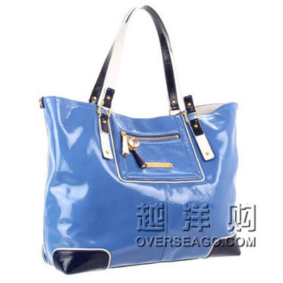 JUICY COUTURE  橘滋 女士单肩/手提包  SATURDAY SOIREE MS.PIPPA (YHRU2968) (蓝色)，原价￥3580，限时仅售￥2980！绝对正品，超低折扣，含美国直邮～