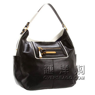 JUICY COUTURE  橘滋 女士单肩/手提包 SATURDAY SOIREE PIPPA HOBO (YHRU3055) (黑色)，原价￥3380，限时仅售￥2580！绝对正品，超低折扣，含美国直邮～