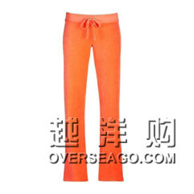 JUICY COUTOURE 橘滋 女士天鹅绒休闲裤 DOG CREST VELOUR PANT(JG005786)(多色)，原价￥2218，限时仅售￥1198！绝对正品，超低折扣，含美国直邮～