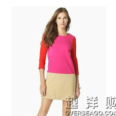 JUICY COUTOURE 橘滋 SUPER MOD MINI DRESS迷你连体裙(JG005490)(火龙果色)，原价￥2818，限时仅售￥1788！绝对正品，超低折扣，含美国直邮～