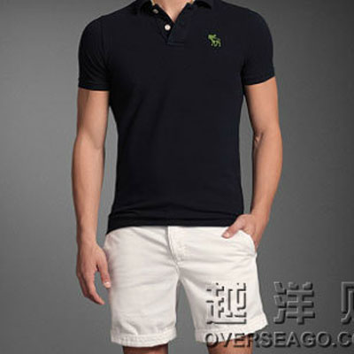 ABERCROMBIE & FITCH  阿贝克隆贝比&费奇 2012年新款男士翻领T恤 BOREAS MOUNTAIN(多色)，原价￥868，限时仅售￥588！绝对正品，超低折扣，含美国直邮～