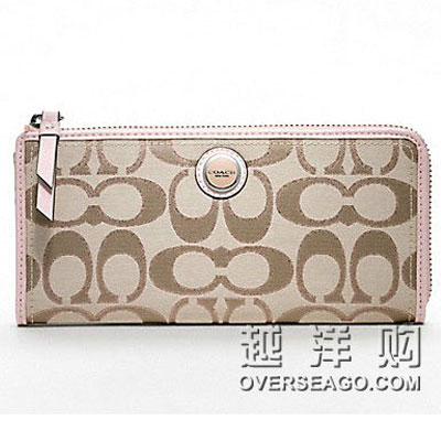 COACH 蔻驰 女式长款钱包 POPPY(COACH F47016)，原价￥1880，限时仅售￥1280！绝对正品，超低折扣，含美国直邮～