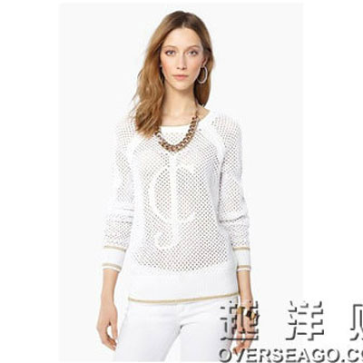 JUICY COUATOURE 橘滋 2012年新款女士衬衫 JC MESH PULLOVER(JG005880)(多色)，原价￥2988，限时仅售￥2258！绝对正品，超低折扣，含美国直邮～