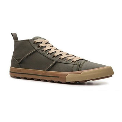LEVI'S 李维斯  男士休闲运动鞋 ELLIOT MID SNEAKER (橄榄绿，黑色)，原价￥780，限时仅售￥580！绝对正品，超低折扣，含美国直邮～
