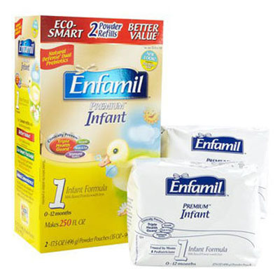 Enfamil 美赞臣 1段/一段 金尊极品经济型袋装婴幼儿奶粉（Premium）（适合1岁以下）（1盒装，992g/盒*1），原价￥508，限时仅售￥398！绝对正品，超低折扣，含美国直邮～