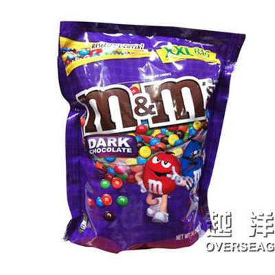 M & M'S 黑巧可力豆1588克 超值包装 DARK CHOCOLATE BEANS，原价￥258，限时仅售￥218！绝对正品，超低折扣，含美国直邮～