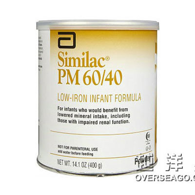 Similac 雅培 1段/一段 低铁婴幼儿奶粉(Low-Iron)(适合一岁以下)(1罐装，400g/罐*1)，原价￥358，限时仅售￥278！绝对正品，超低折扣，含美国直邮～