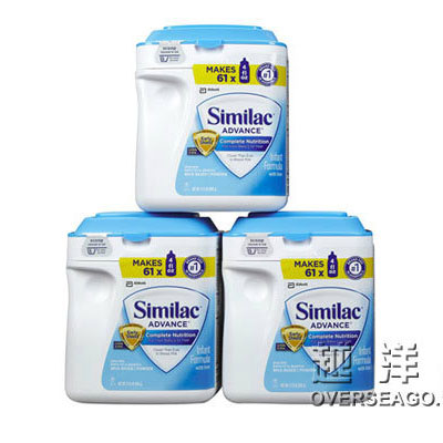 Similac 雅培 1段/一段 金盾婴幼儿奶粉(Advance Complete Nutrition)(适合一岁以下)(3盒装，964g/盒*3)，原价￥1458，限时仅售￥998！绝对正品，超低折扣，含美国直邮～