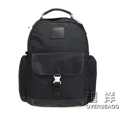 COACH 蔻驰 男士帆布黑色双肩背包 VOYAGER BACKPACK （COACH F70574 / COACH 70574）(黑色，灰色，蓝黑色)，原价￥2280，限时仅售￥1780！绝对正品，超低折扣，含美国直邮～