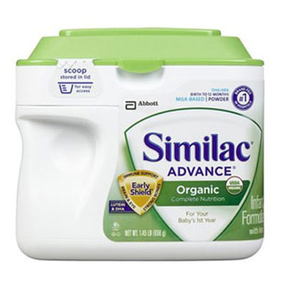 Similac雅培 1段/一段 有机奶粉(Organic)(适合0-12月)(1罐装，658g/罐*1)，原价￥498，限时仅售￥368！绝对正品，超低折扣，含美国直邮～