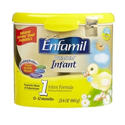 Enfamil 美赞臣 1段/一段 金尊极品婴幼儿奶粉(Premium)(适合1岁以下)(1罐装，663g/罐*1)，原价￥478，限时仅售￥348！绝对正品，超低折扣，含美国直邮～