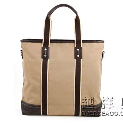 COACH 蔻驰 男士帆布单肩包  HERITAGE WEB CANVAS TOTES CROSSBODY(COACH F70578 / COACH 70578)(黑色/棕色), 原价￥1880，限时仅售￥1380！绝对正品，超低折扣，含美国直邮～