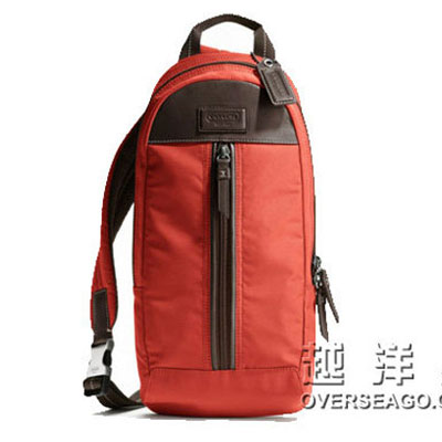 COACH 蔻驰 男式尼龙单肩胸包斜跨包 VARICK NYLON SLING （COACH F70692 / COACH 70692)(多色)，原价￥2080，限时仅售￥1680！绝对正品，超低折扣，含美国直邮～