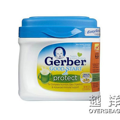 Gerber Good Start 嘉宝雀巢 2段/二段 婴儿温和配方营养奶粉(Protect)(适合9-24月)(1罐装，623g/罐*1)，原价￥478，限时仅售￥338！绝对正品，超低折扣，含美国直邮～
